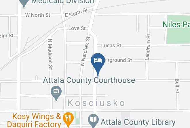 Attala - Maple Terrace Inn Maps