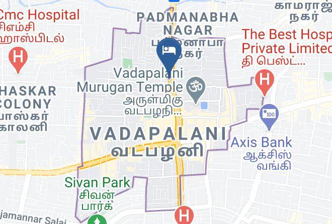 Maple Tree Hotels Map