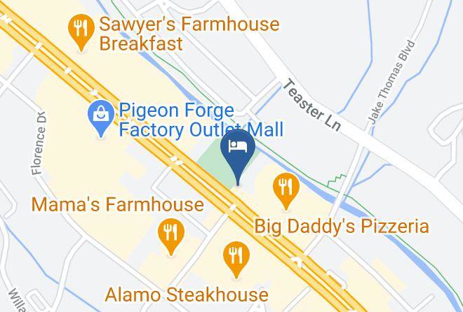 Sevier - Maples Motor Inn Maps