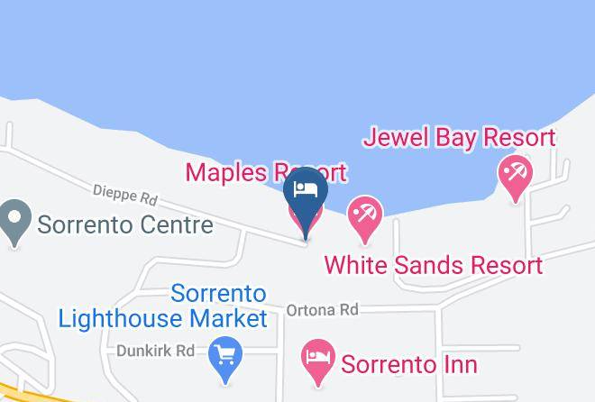 Columbia Shuswap - Maples Resort Maps
