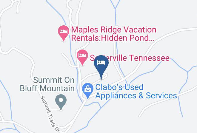 Sevier - Maples Ridge Cabins A Heavenly View Maps