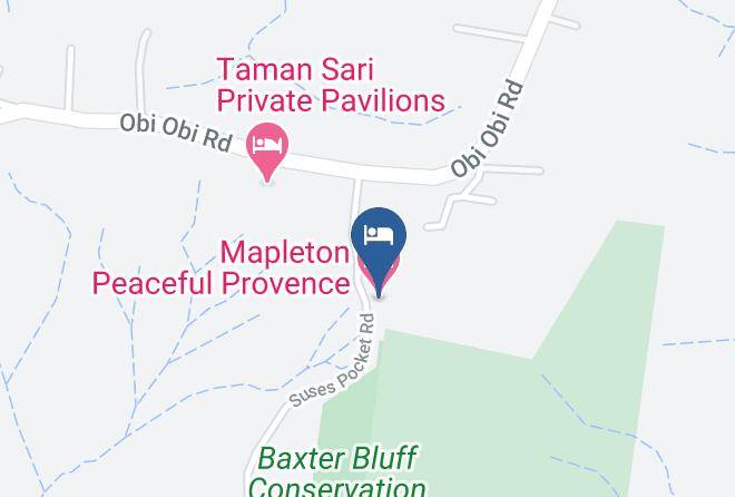 Sunshine Coast - Mapleton Peaceful Provence Maps
