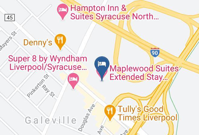 Onondaga - Maplewood Suites Extended Stay Syracuse Airport Maps