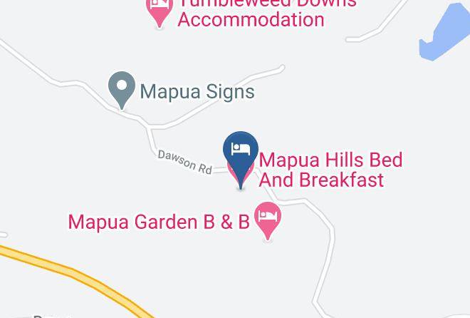 Upper Moutere - Mapua Hills Bed And Breakfast Maps