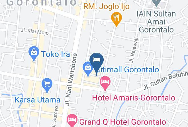 Kota Gorontalo - Maqna Hotel By Prasanthi Maps