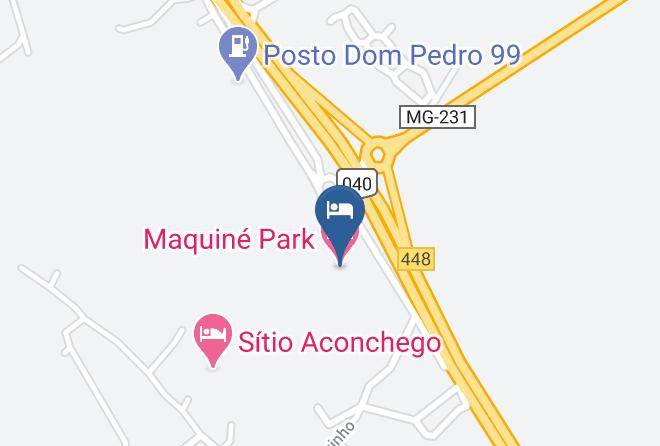 Caetanopolis - Maquine Park Hotel Maps