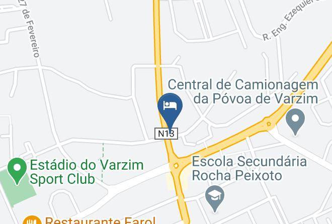 Povoa De Varzim - Mar Azul Alojamento Maps
