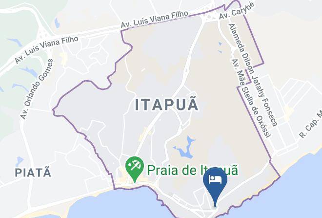 Mar Brasil Hotel Map