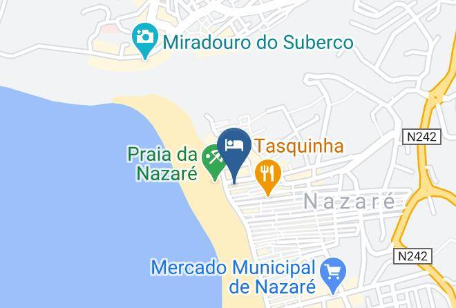 Nazare - Mar Bravo Maps