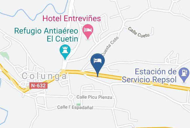Asturias - Hotel Mar Del Sueve Maps