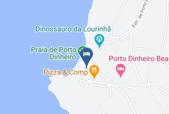 Lourinha - Mar Do Norte Praia De Porto Dinheiro Maps