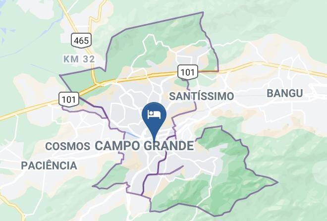 Rio De Janeiro Campo Grande - Mar Hoteis & Flats Maps