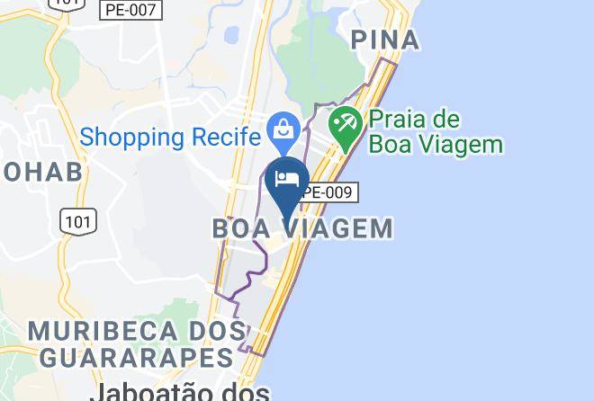 Recife - Mar Hotel Conventions Maps