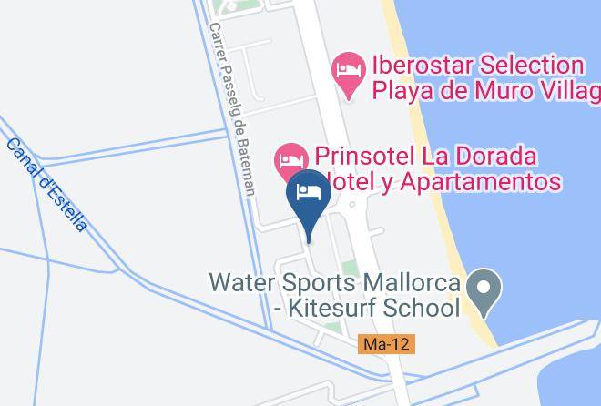 Baleares - Mar Hotels Playa De Muro Suites Maps
