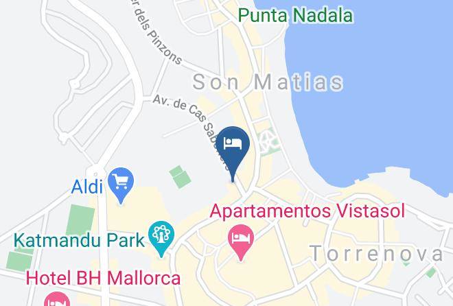 Baleares - MarSenses Rosa Del Mar Hotel & Spa Maps