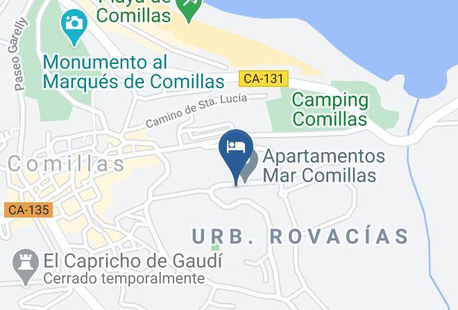 Comillas - Mar Rovacias Maps