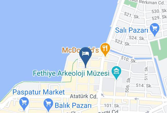 Fethiye - Mara Palace Maps