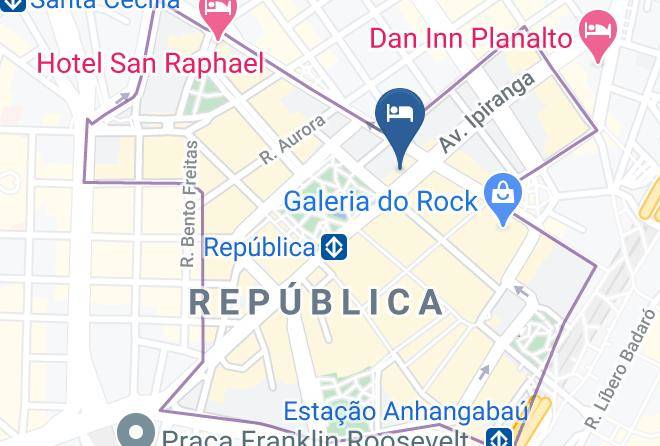 Sao Paulo Republica - Maraba Hotel Maps