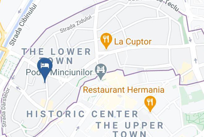 Sibiu - Marabella Hotel Maps