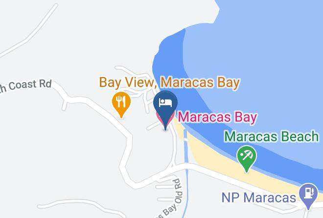 Maracas Bay Hotel Map