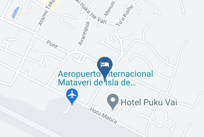 Easter Island - Marae Cabanas Premium Maps
