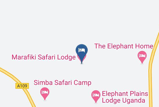 Kasese - Marafiki Safari Lodge Maps