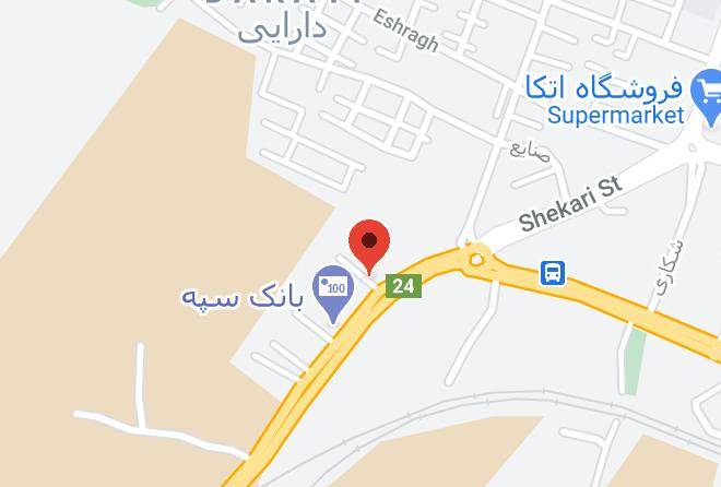 Maragheh Grand Hotel Map