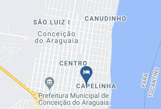 Conceicao Do Araguaia - Marajoara Hotel Maps