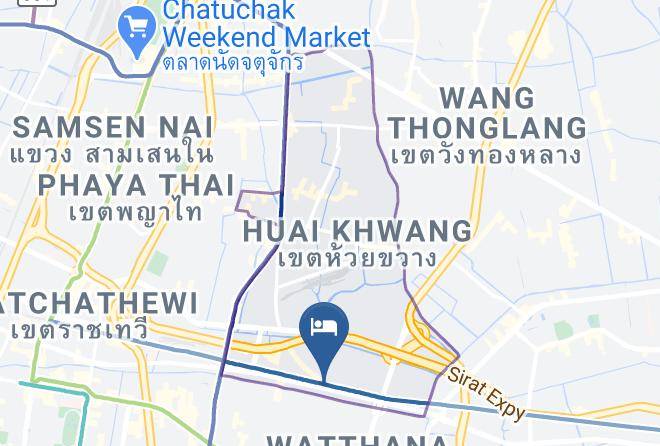 Bang Kapi District - Marakot Hotel Maps
