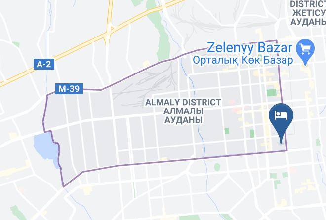 Almaty City - Maralsay Maps