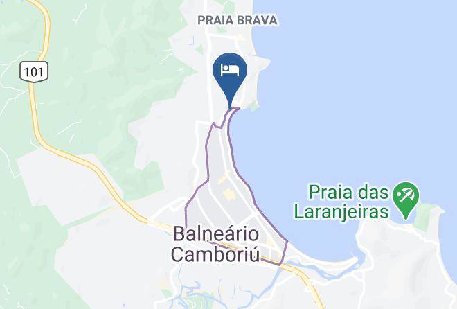 Balneario Camboriu - Marambaia Hotel Maps