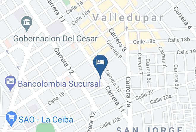 Valledupar - Maranata Hotel Maps