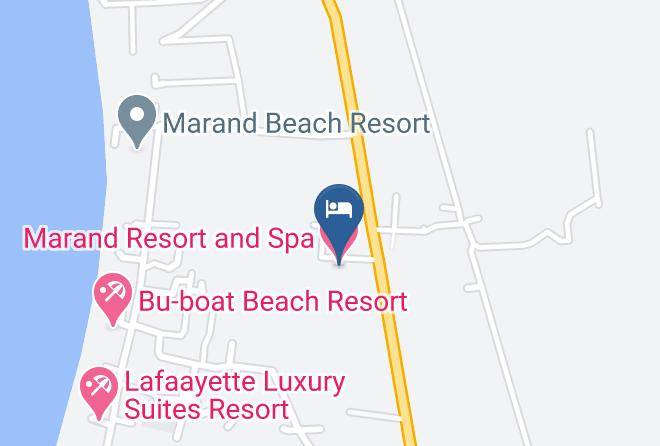 La Union - Marand Resort And Spa Maps