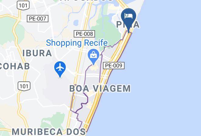 Marante Plaza Hotel Map