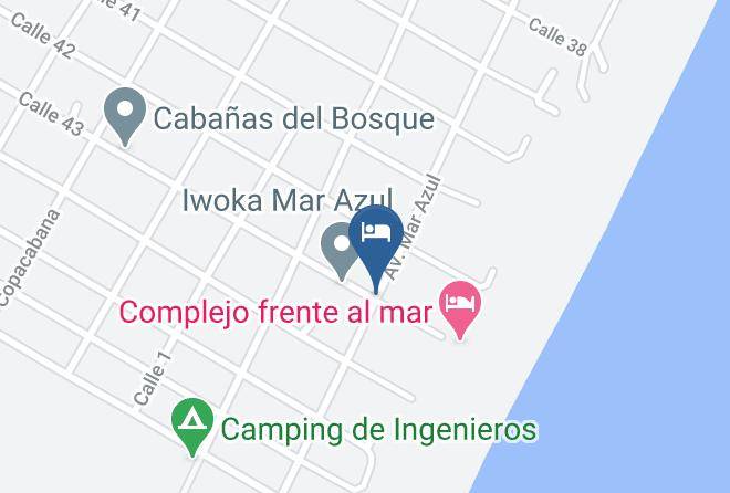 Villa Gesell - Mararena Maps
