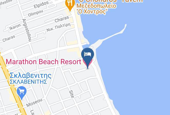 East Attica - Marathon Beach Resort Maps