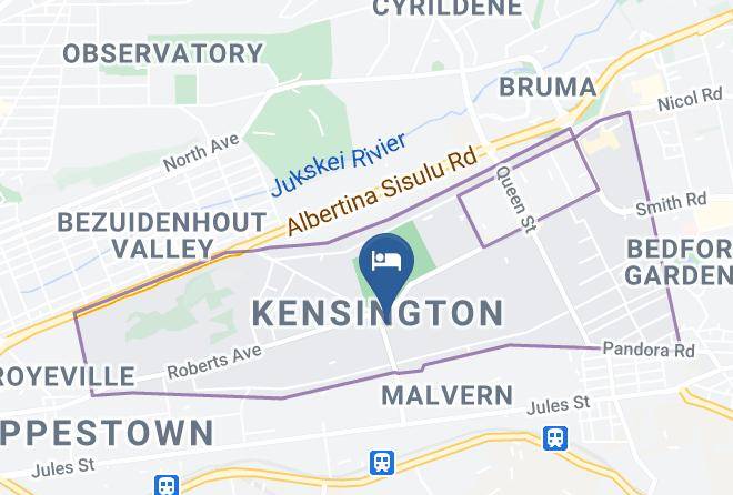 City Of Johannesburg - Marathon Lodge Maps