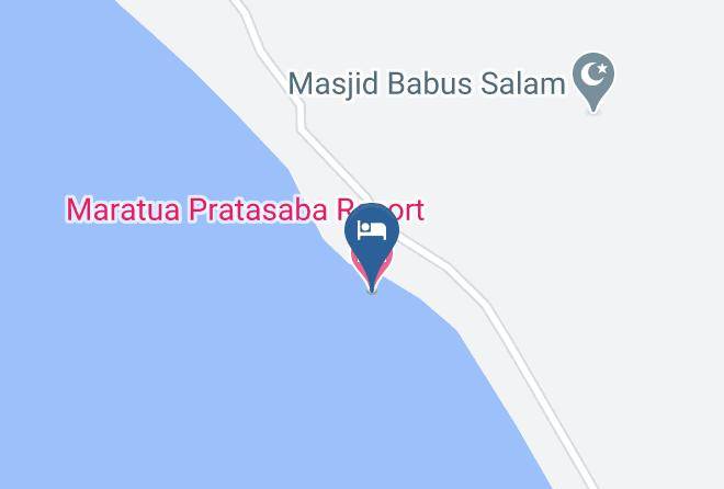 Berau Regency - Maratua Pratasaba Resort Maps