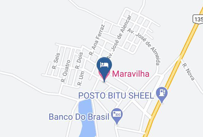 Santo Antonio Dos Lopes - Maravilha Hotel Maps