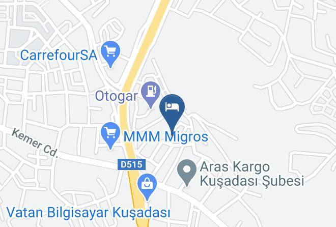 Kusadasi - Marbel Hotel By Palm Wings Maps