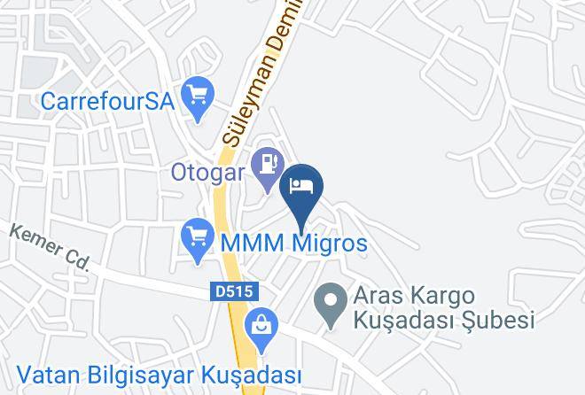 Kusadasi - Marbel Hotel By Palm Wings Maps