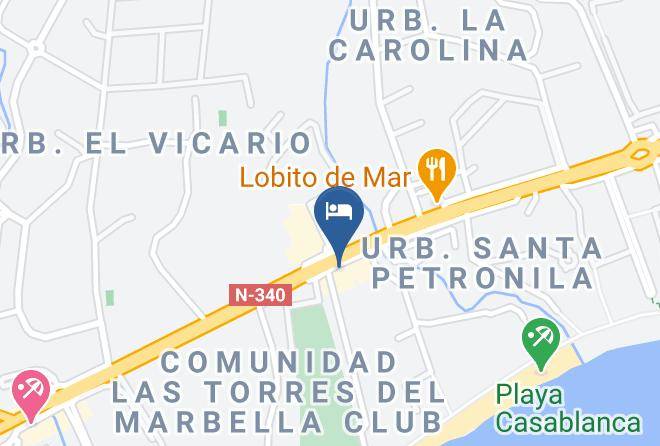 Malaga - Marbella Club Hotel Maps