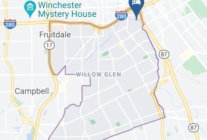 Santa Clara - Marbella Lane 6br Duplex San Jose Maps