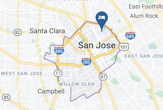 Santa Clara - Marbella Lane Triplex San Jose Maps