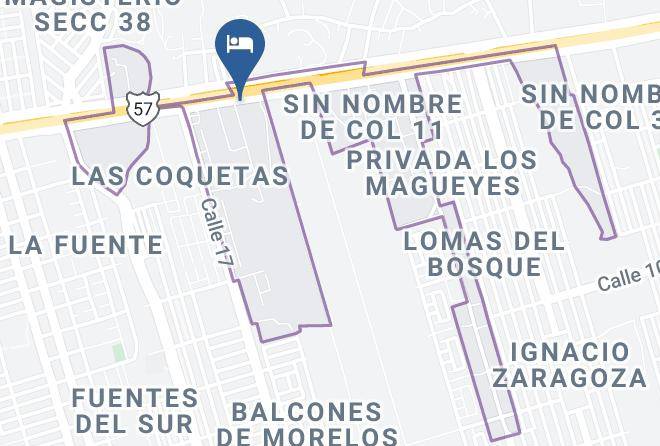 Saltillo - Marbella Suites Maps