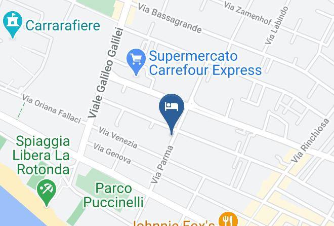 Massa Carrara - Marbianco B&b Maps