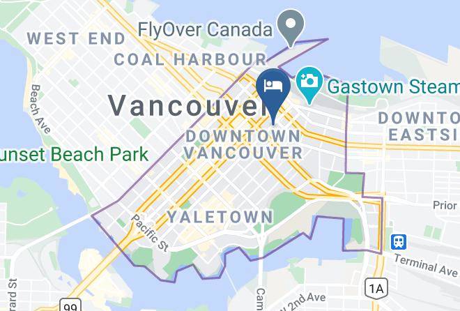 Greater Vancouver - Marble Arch Hotel Maps