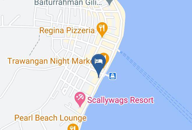 North Lombok Regency - Marc Hotel Gili Trawangan Lombok Maps