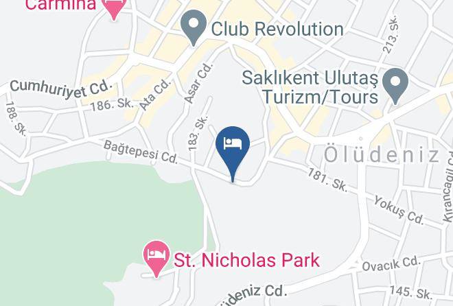 Fethiye - Marcan Hotel Maps