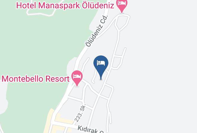 Fethiye - Marcan Resort Hotel Maps